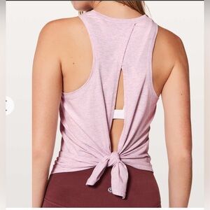 Lululemon All Tied Up Tank Heathered Petals 4